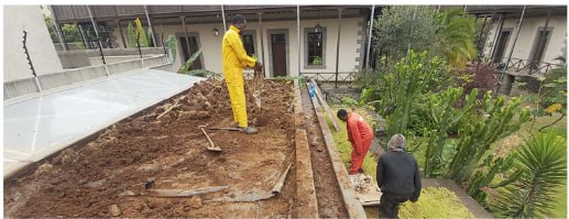 Ethiopia Guest House landscape view