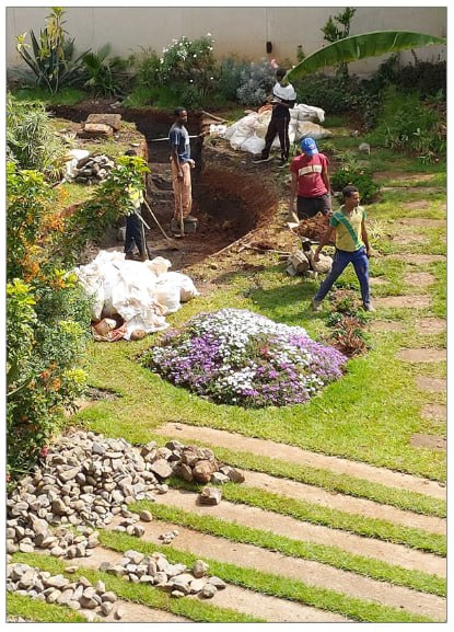 Ethiopia Guest House landscape view